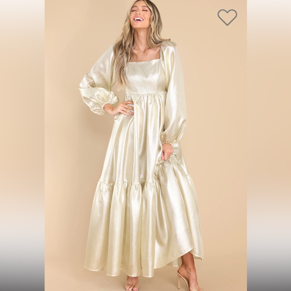Gold Dress in size Large.